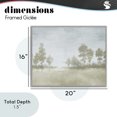 thumbnail image 4 of Stupell Industries Traditional Soft Distant Valley Landscape Gray Framed Giclee Art, 20 x 16, by Michael Marcon, 4 of 8