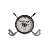 Hometime Mantel Clock Golf Clubs