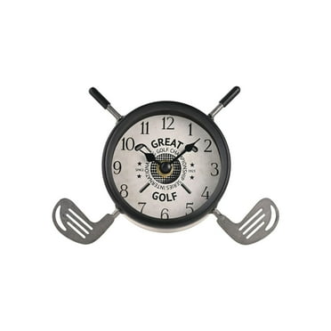 Hometime Mantel Clock Golf Clubs