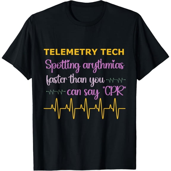 Premium Comfort - Telemetry Technician Medical Telemetry Tech T-Shirt