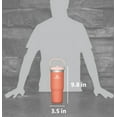 thumbnail image 3 of Stanley The IceFlow Flip Straw Stainless Steel Tumbler - 30 oz. - Tigerlily, 3 of 5