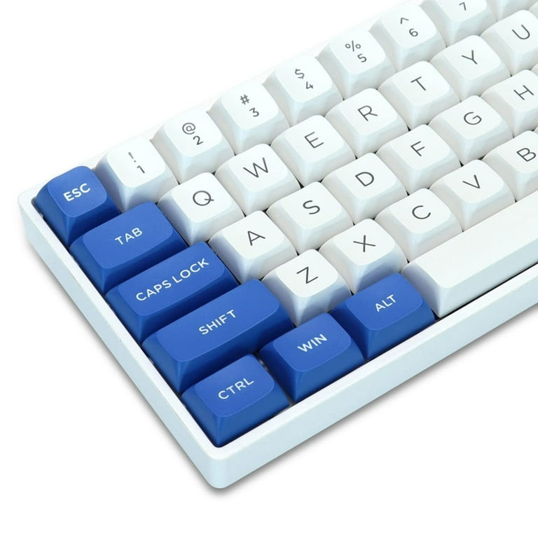 XVX 184 Keys Gaming Keyboard Keycaps,Universal PBT Keycaps Full Set XVX  Profile Keycaps for Mechanical Keyboard 60% 65% 70% 100% Keyboard  Replacement Key Caps (Purple Green Pink) 