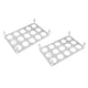 thumbnail image 3 of Juego de 2 soportes para cápsulas de café con encimera plana, soporte acrílico para cápsulas de café, bandeja de almacenamiento para cápsulas de café YX037, 15 ranuras, 3 of 5