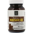 thumbnail image 3 of MyPure Reishi 4X Organic Mushroom Supplement by Pure Essence - 100% Real Mushroom Extract for Immune System Support, Combat Stress, Build Energy - 60 Capsules, 3 of 8
