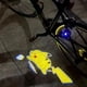 thumbnail image 2 of Sanrio My Melody Cinnamoroll lámpara de bienvenida para puerta de coche, proyector dinámico de vehículo eléctrico, lámpara Kawaii Rushing Pikachu, decoración de coche, 2 of 5