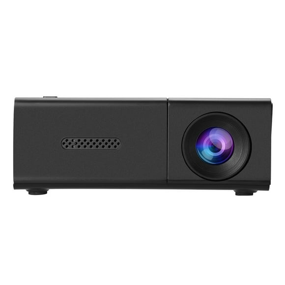 100 ANSI 6000LM Full HD Portable Compact Projector with Stereo Speaker, Support for IOS, for Wired, Wireless Screen Mirroring