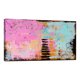 thumbnail image 1 of Cuadro Decorativo Abstracto Trazos Rosa y Azul Canvas Revolution Cuadro 120 x 60 cm, 1 of 5