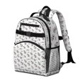 thumbnail image 2 of White Cow Milk Pattern Backpack for School,Cute School Bag,Schoolbag with Adjustable Shoulder Straps & Padded Back,15.25"x11.5"x5.25", 2 of 5