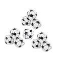 thumbnail image 2 of 10 piezas Mini pelotas de fútbol, ​​pelotas de malabarismo, bolsa de arena de cuero PU suave, cómodas pelotas deportivas, juego de lanzamiento para, 2 of 8