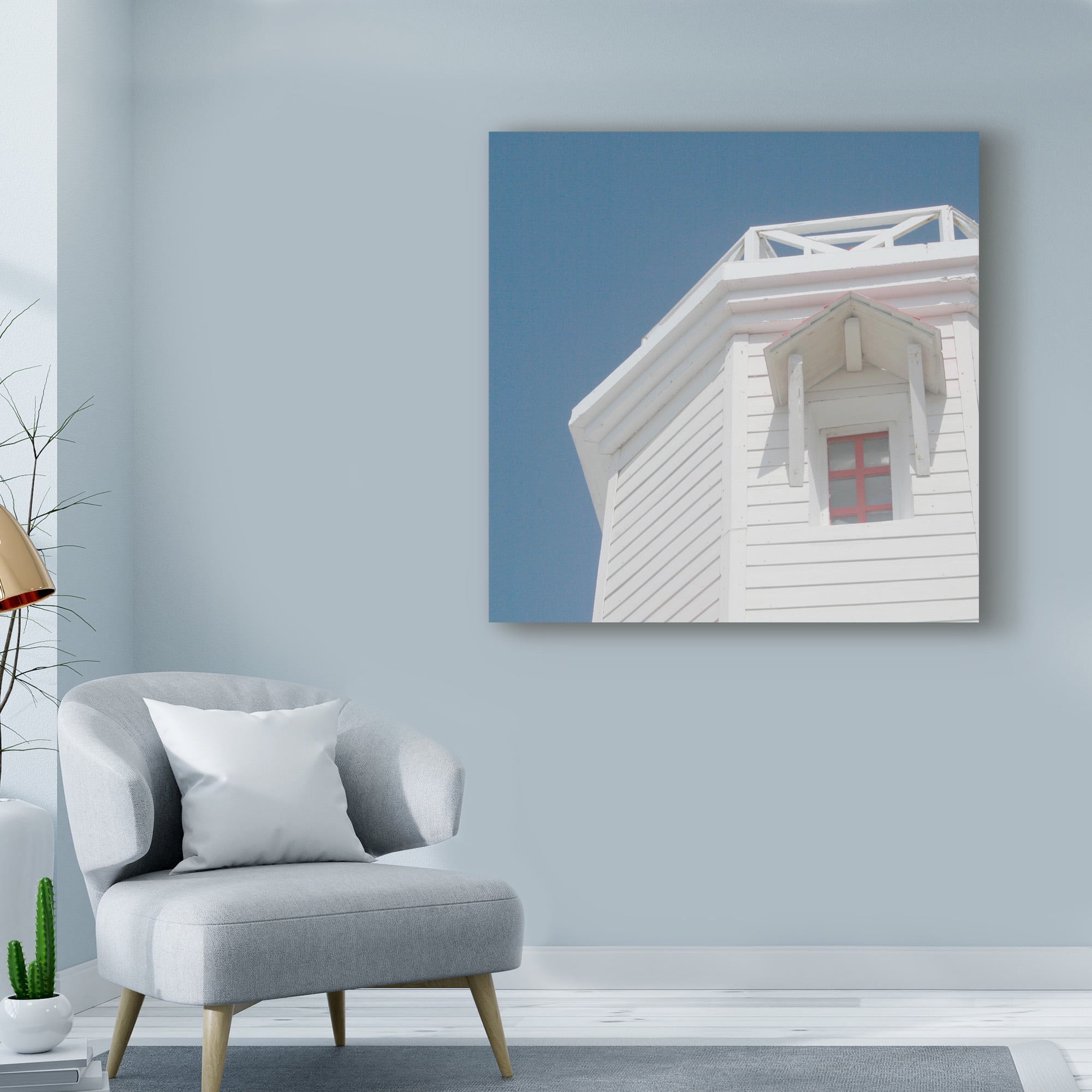 Trademark Fine Art 'UA CH Lighthouse Study II' Canvas Art by Noah Bay