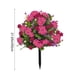 thumbnail image 3 of Arreglo Floral Artificial de Begonia para Exteriores, Patio, Maceta, Decoración de Simulación - Flores Artificiales de Plástico para El Hogar, Jardín, Balcón, Puerta, 55 Cm de Alto, 1 Unidad, 3 of 7