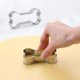 thumbnail image 2 of Cortador de galletas de hueso de perro, cortador de formas de hueso de perro de acero inoxidable, cortador de galletas de golosinas de metal para perros, molde de galletas para galletas, sán, 2 of 5