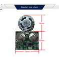 thumbnail image 1 of Recordable Sound Module Button Control Sound Chip 8M MP3 WAV Music Voice Player Programmable Board with Speaker for DIY, 1 of 7