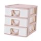 thumbnail image 3 of Cajones de almacenamiento de tablas Cajón de almacenamiento Multipureze Portable Sondtop Organizador de escritorio para Stationery Cosmetics de Office Rosa, 3 of 8