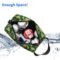 thumbnail image 4 of Uemuo Crayfish Army Pattern Portable Toiletry Bags with Handle, Waterproof travel Make up Bags for Women, Large Capacity Travel Cosmetic Bags, 4 of 9