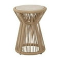 thumbnail image 2 of I Home Furnishings Transitional Elements Rope Spot Table, 2 of 4