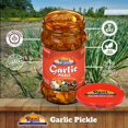 thumbnail image 2 of Rani Garlic Pickle (Achar, Spicy Indian Relish) 10.5oz (300g) Glass Jar ~ Vegan | Gluten Free | NON-GMO | Kosher | No Colors | Popular Indian Condiment, Indian Origin, 2 of 9