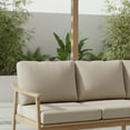 thumbnail image 3 of Amazonia Atacama 3-Seater FSC Certified Teak and Sunbrella Cushions Patio Sofa, Seating Capacity: 3, 3 of 9