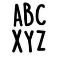 thumbnail image 2 of Creative Teaching Press CTP10159 2 in. Casual Black Letter Stickers, 2 of 2
