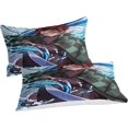 thumbnail image 2 of Ghost Slayer Bed Linen Set With Ultra Soft And Hypoallergenic Microfiber Duvet Cover 135*200 Cm, 2 of 5