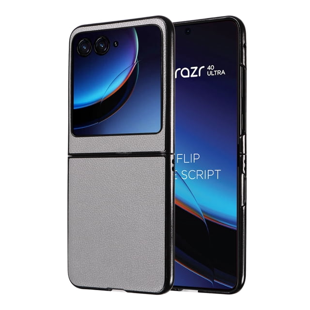 ELEHOLD Slim Case for Motorola Razr 2025 Ultra / Razr 60 Ultra Skin-Friendly Cover, Slim Lightweight Shockproof Non-Slip Anti-Scratch Case for Motorola Razr 2025 Ultra / Razr 60 Ultra,Grey