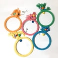 thumbnail image 3 of Bird Swing Rope Cotton Colorful Beads Bird Hanging Toy Parrot Chewing Toy, 3 of 6