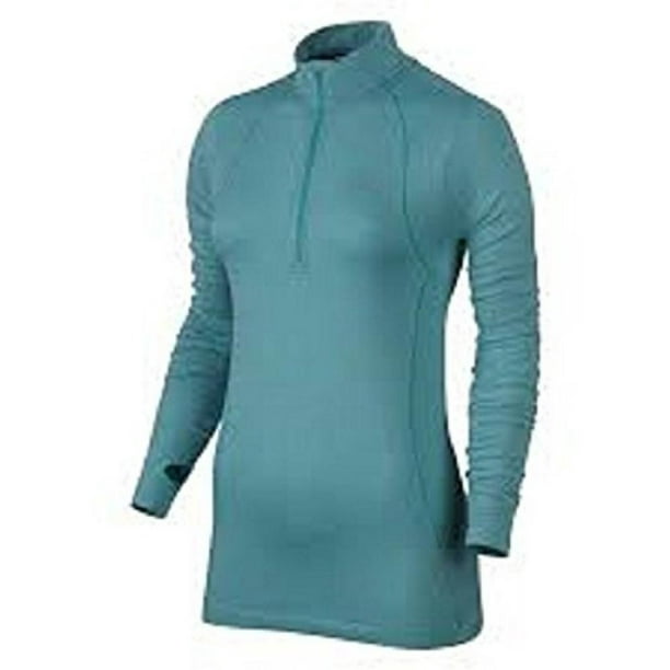 Nike Nike Women's Drifit Knit Long Sleeve Half Zip Running Shirt