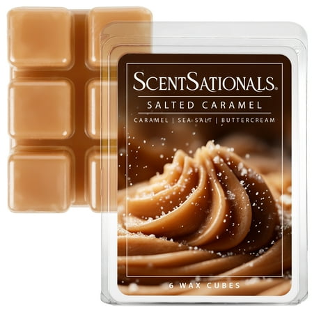 Salted Caramel Buttercream Scented Wax Melts, ScentSationals, 2.5 oz