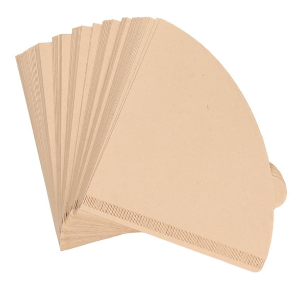 Papier filtre à café, 100 pièces de papier filtre à café en forme de cône Papier filtre naturel pour café à la maison(V60)