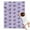 Purple Boston Terrier, variant on Purple Boston Terrier Puppy Blanket,Comfortable Soft Flannel Throw Blanket,All Season,Warm Lightweight Blankets for Sofa Bed Couch Living Room Chair,30"x40"(80x100cm)