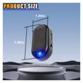 thumbnail image 2 of CNKOO Car Solar Power Simulated Dummy Alarm  Car Alarm Warning Light Fake Lamp with USB Charger Port  Anti-Theft LED Flashing Security Light Car Accessories for Most Cars ( 2PCS), 2 of 5