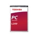 thumbnail image 1 of Disco Duro HDD de 1TB, Marca TOSHIBA, Modelo L200, (1 TB, SATA III, 5400 RPM, 2.5 pulgadas) para Lap, 1 of 9