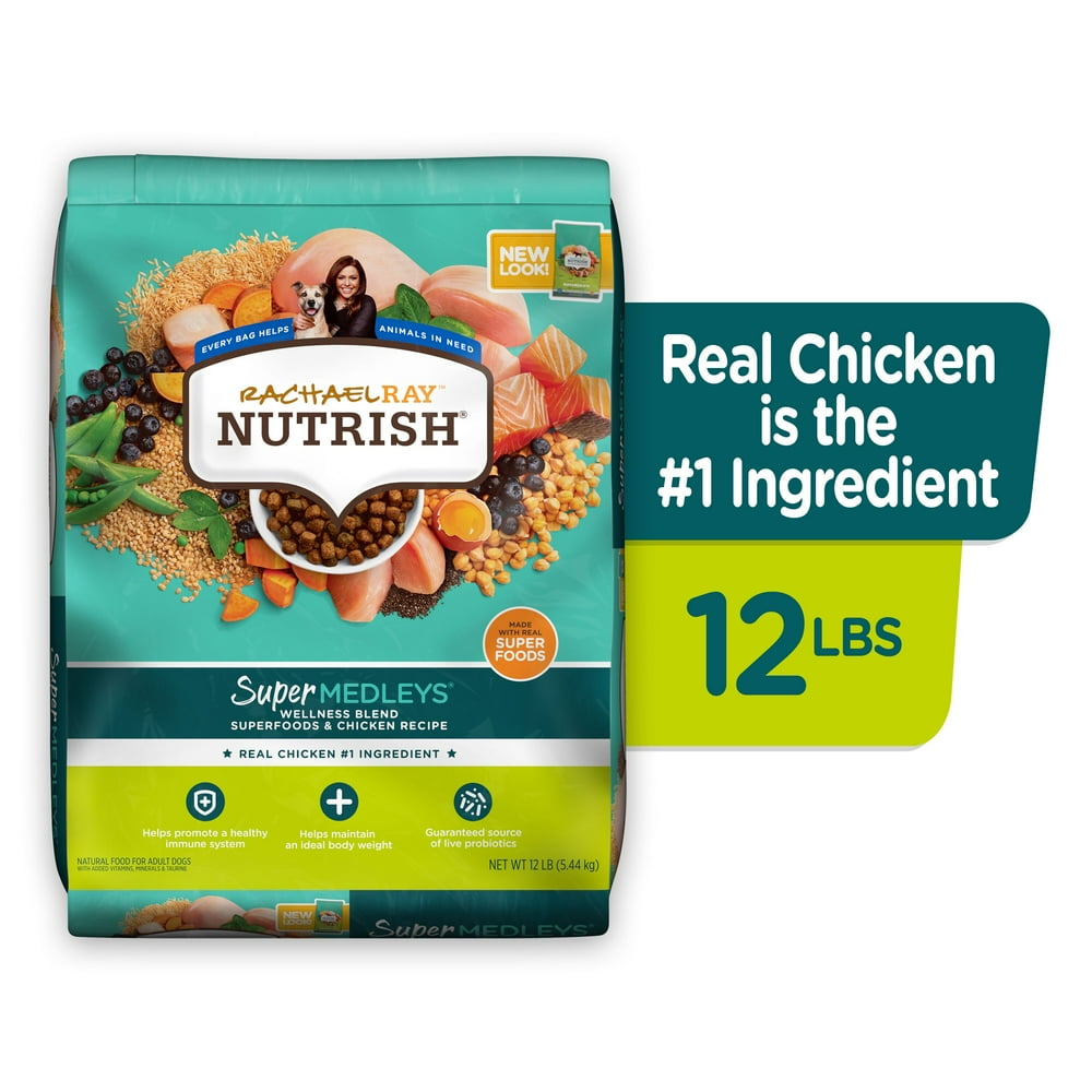 Rachael Ray Nutrish SuperMedleys Wellness Blend Superfoods & Chicken