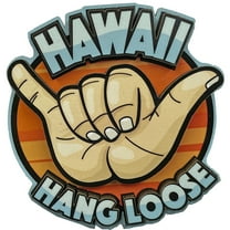 Souvenir Magnet 3d Magnet Medium Density Fiberboard Hang Loose