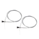 thumbnail image 1 of 2x Cable de Estrangulador de Carburador Universal de 8 Pies 101 "de Largo F / 60122 Cortacésped para Tractor de Césped Zulema Tractor de césped 8 pie carburador, 1 of 8