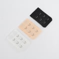 thumbnail image 4 of enqiretly 3pcs Women Polyester Bra Extender 3 Rows 2 Hooks Bra Buckle Underwear Accessory, 4 of 8