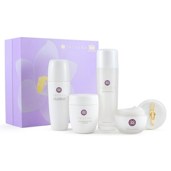 Set de cuidado de la piel TATCHA Ritual para piel firme con aceite limpiador
