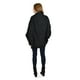 thumbnail image 3 of Cardigan de manga murcielago Roman Fashion /Juvenil, 300 (Negro) negro G, 3 of 5