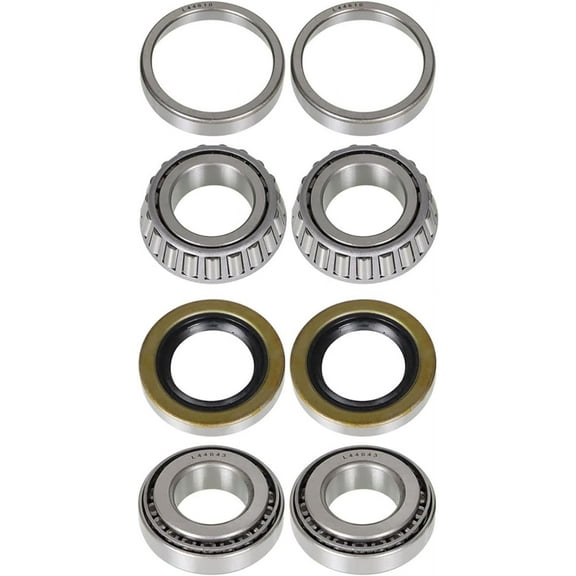 SHZAITOR Golf Cart Front Wheel Hub Bearings & Seal 2 pack For EZGO 1976 - UP