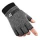 thumbnail image 2 of Guantes de terciopelo de otoño e invierno para hombres y mujeres, guantes de medio dedo cálidos para exteriores, además de guantes acolchados de terciopelo para niños, 2 of 2