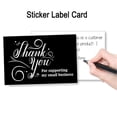 thumbnail image 4 of 50 Pcs Thank You for Your Order Cards Thank You for Supporting My Business Card 3.5 x 2 Inch, 4 of 5