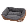thumbnail image 2 of Lit Carré Chaud d'Hiver pour Animaux, Fournitures pour Animaux, Lit de Couchage pour Chat et Chien, 2 of 8