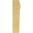 thumbnail image 4 of 2"W x 10"D x 10"H Thin Olympic Rough Cedar Woodgrain TimberThane Corbel, Primed Tan, 4 of 6
