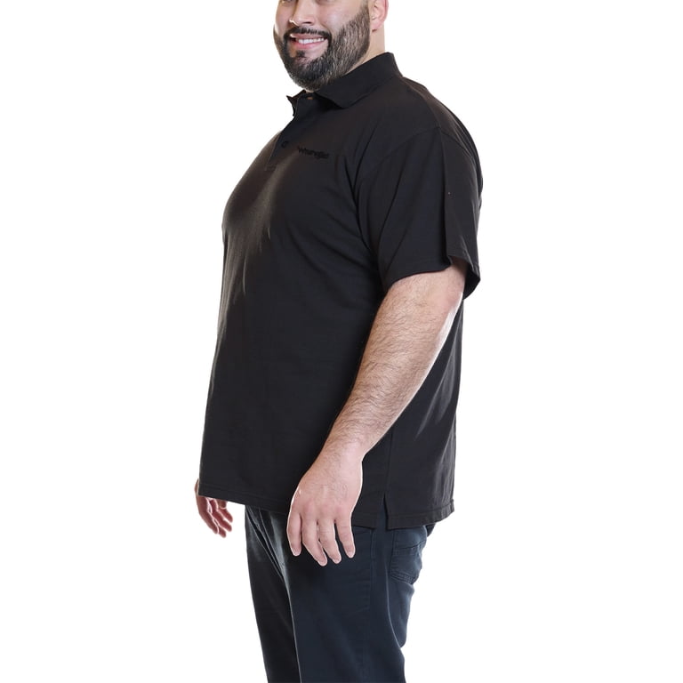 Wrangler Men's Big & Tall Cotton Polo Shirt photo 3