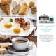 thumbnail image 5 of Elite Gourmet Americana 2 rebanadas, plancha de 9.5 pulgadas con tapa de vidrio, estación central de desayuno 3 en 1, cafetera de 4 tazas, horno tostador con temporizador de 15 minutos, modo selector, 5 of 5