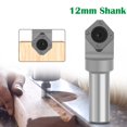 thumbnail image 4 of 12mmShank Insert-Style V Type CNC Router Bit Planing Bit Face End Milling Cutter, 4 of 7