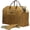 Tangerine, variant on Chrome Red Wax Canvas Log Carrier Tote, Firewood Holder for Fireplace, Camping, BBQ
