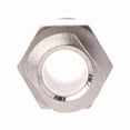 thumbnail image 3 of BE-TOOL Luer Lock Coupler Female to Female Luer Easy to Use Nickel Plated Brass Silver, 3 of 5
