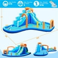 thumbnail image 4 of Yaheetech Double Lane Inflatable Water Slide for Kids, Blue, 4 of 8