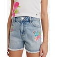 thumbnail image 3 of Justice Girls Fashion Denim Shorts, Sizes 6-18, Slim & Plus, 3 of 6